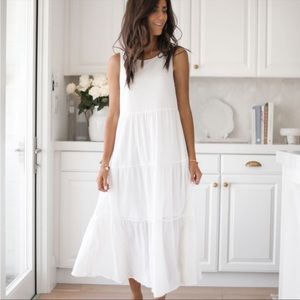 Tiered Boho Maxi Dress